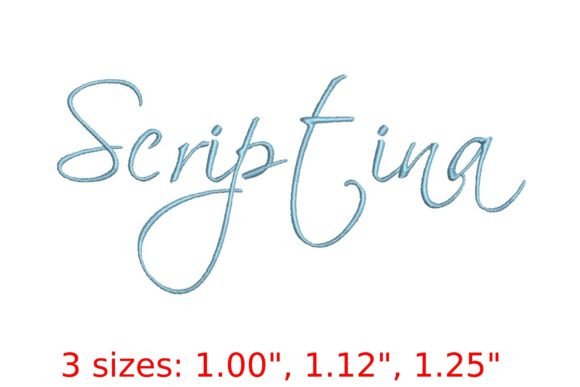 Scriptina Embroidery Font Review
