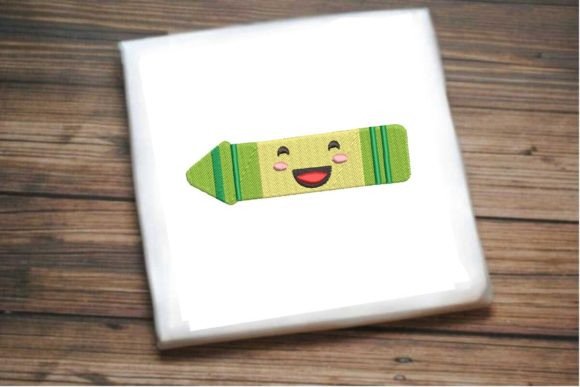 Wax Pencil Embroidery Design